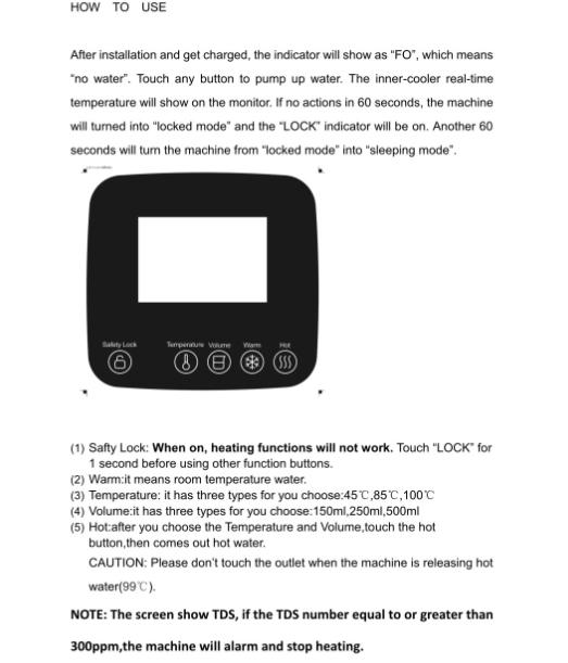 Multifunction Countertop Instant Hot Water Dispenser Abs As