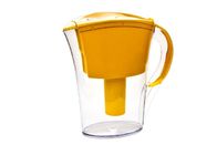 ABS Pitcher Lid Drinking Water Filter Jug White Color Active Carbon And Resin