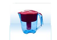 Red Color 3.5L Drinking Water Filter Jug AS Material With Filtration Function