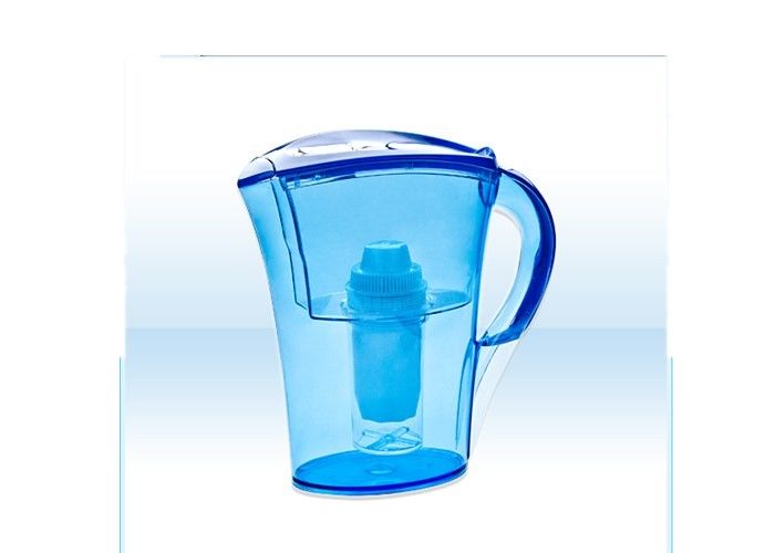 Blue Color 3.5 L Drinking Water Filter Jug Improves Taste Of Hot And Cold Drinks