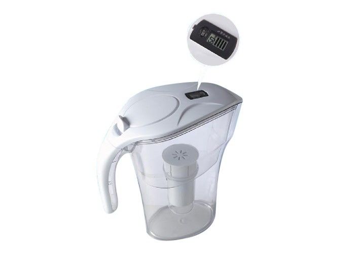 White Color Water Purifier Pitcher , Large Water Filter Jug For Home