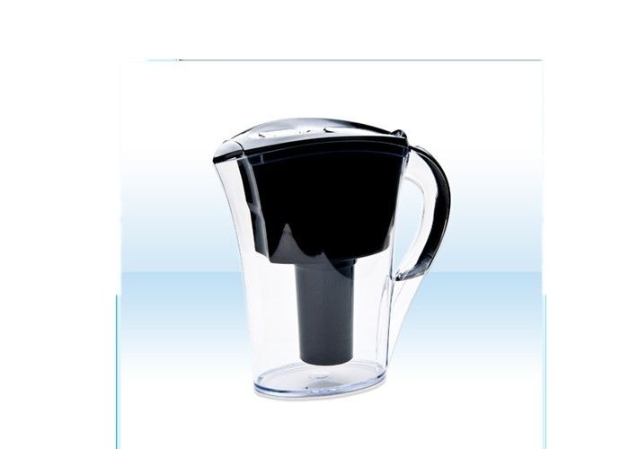 Black Color 3.5L Drinking Water Filter Jug Suits USA Fridge Door With Digital Timer
