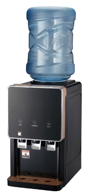 Desktop water cooler to fit into the top different capacity pet bottle